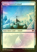 [FOIL] 冠雪の島/Snow-Covered Island No.278 【英語版】 [KHM-土地C]