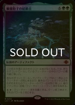 画像1: [FOIL] 髑髏胞子の結節点/The Skullspore Nexus (海外産ブースター版) 【日本語版】 [LCI-緑MR]