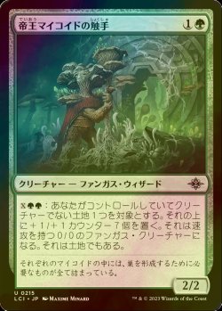 画像1: [FOIL] 帝王マイコイドの触手/Tendril of the Mycotyrant 【日本語版】 [LCI-緑U]