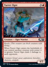 砲塔のオーガ/Turret Ogre 【英語版】 [M21-赤C]