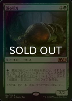 画像1: [FOIL] 漁る軟泥/Scavenging Ooze 【日本語版】 [M21-緑R]