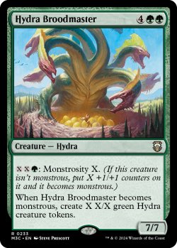 画像1: ハイドラの繁殖主/Hydra Broodmaster 【英語版】 [M3C-緑R]