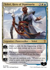 ドミナリアの英雄、テフェリー/Teferi, Hero of Dominaria (白枠) 【英語版】 [MB2-金MR]