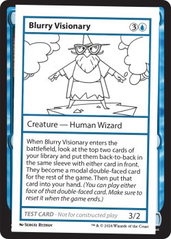 画像1: Blurry Visionary 【英語版】 [MB2-Playtest]