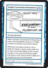 Duelists' Convocation International 【英語版】 [MB2-Playtest]