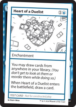 画像1: Heart of a Duelist 【英語版】 [MB2-Playtest]