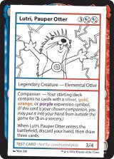 Lutri, Pauper Otter 【英語版】 [MB2-Playtest]