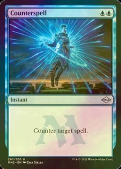 画像1: [FOIL] 対抗呪文/Counterspell 【英語版】 [MH2-青U]