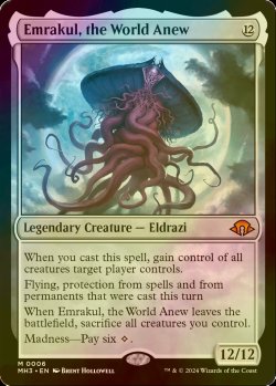 画像1: [FOIL] 再誕世界、エムラクール/Emrakul, the World Anew 《特価品》 【英語版】 [MH3-無MR]