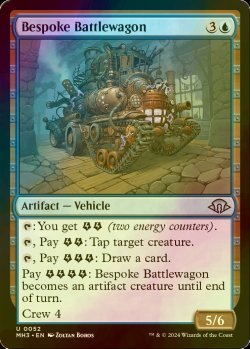 画像1: [FOIL] 特製の闘車/Bespoke Battlewagon 【英語版】 [MH3-青U]