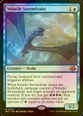 [FOIL] 荒れ模様のストームドレイク/Volatile Stormdrake 【英語版】 [MH3-青R]