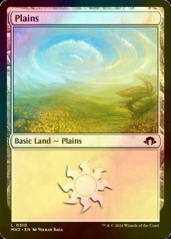 画像1: [FOIL] 平地/Plains No.310 【英語版】 [MH3-土地C]