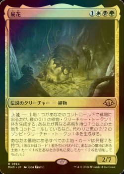 画像1: [FOIL] 屍花/The Necrobloom 【日本語版】 [MH3-金R]