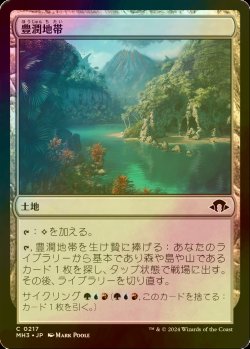 画像1: [FOIL] 豊潤地帯/Bountiful Landscape 【日本語版】 [MH3-土地C]