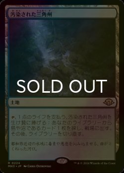 画像1: [FOIL] 汚染された三角州/Polluted Delta 《特価品》 【日本語版】 [MH3-土地R]