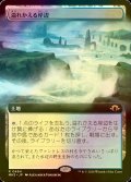 [FOIL] 溢れかえる岸辺/Flooded Strand (拡張アート版) 【日本語版】 [MH3-土地R]