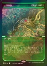 [FOIL] 古霊招来/Invoke the Ancients (ショーケース・海外産ブースター版) 【日本語版】 [NEO-緑R]