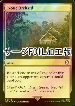 画像1: [FOIL] 風変わりな果樹園/Exotic Orchard No.792 (サージ仕様) 【英語版】 [PIP-土地R]