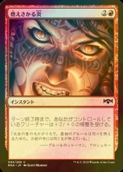 画像1: [FOIL] 燃えさかる炎/Burn Bright 【日本語版】 [RNA-赤C]