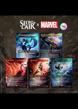 画像1: Secret Lair x Marvel's Storm (プレミアム版)