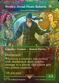 画像1: [FOIL] Westley, Dread Pirate Roberts 【英語版】 [SLD-緑R]