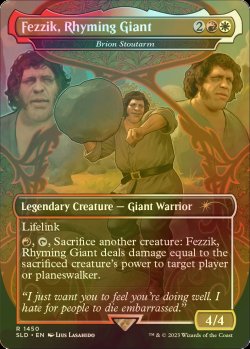 画像1: [FOIL] Fezzik, Rhyming Giant 【英語版】 [SLD-金R]