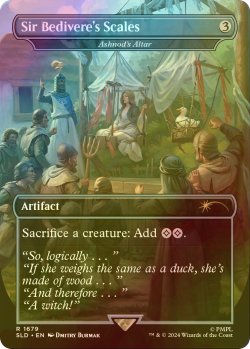 画像1: [FOIL] Sir Bedivere's Scales 【英語版】 [SLD-灰R]