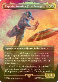 画像1: [FOIL] Captain America, First Avenger 【英語版】 [SLD-金MR]