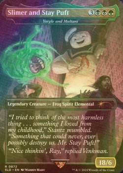 画像1: [FOIL] Slimer and Stay Puft 【英語版】 [SLD-金R]