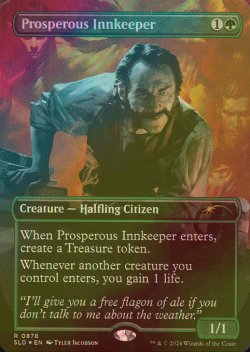 画像1: [FOIL] 裕福な亭主/Prosperous Innkeeper 【英語版】 [SLD-緑R]