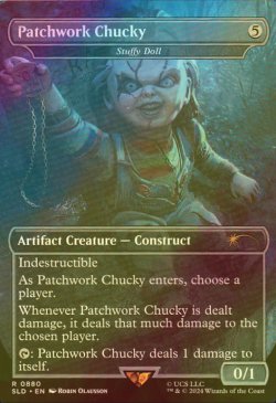 画像1: [FOIL] Patchwork Chucky 【英語版】 [SLD-灰R]