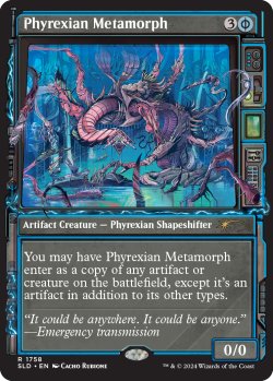 画像1: ファイレクシアの変形者/Phyrexian Metamorph No.1758 【英語版】 [SLD-青R]