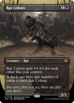 画像1: ネズミの群棲/Rat Colony (全面アート版) 【英語版】 [SPG-黒MR]