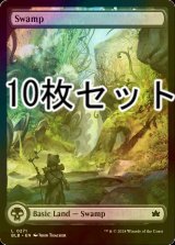 [FOIL] 沼/Swamp No.271 10枚セット 【英語版】 [BLB-土地L]