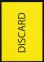 画像1: DISCARD（黄色） 《特価品》 [エラーカード] (1)