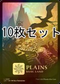 [FOIL] 平地/Plains No.287 10枚セット 【英語版】 [LCI-土地L]