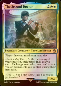 画像1: [FOIL] ２代目ドクター/The Second Doctor No.156 【英語版】 [WHO-金R]