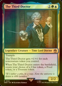 画像1: [FOIL] ３代目ドクター/The Third Doctor No.162 【英語版】 [WHO-金R]