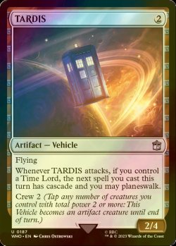 画像1: [FOIL] ターディス/TARDIS No.187 【英語版】 [WHO-灰U]