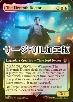 画像1: [FOIL] 11代目ドクター/The Eleventh Doctor No.1002 (拡張アート版・サージ仕様) 【英語版】 [WHO-金R]