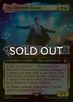 画像1: [FOIL] 11代目ドクター/The Eleventh Doctor No.1002 (拡張アート版・サージ仕様) 【英語版】 [WHO-金R]