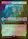 [FOIL] 水没した地下墓地/Drowned Catacomb No.1083 (拡張アート版・サージ仕様) 【日本語版】 [WHO-土地R]