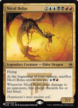 画像1: ニコル・ボーラス/Nicol Bolas 【英語版】 [A25-金List]