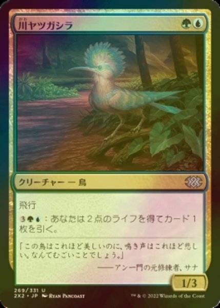 画像1: [FOIL] 川ヤツガシラ/River Hoopoe 【日本語版】 [2X2-金U] (1)