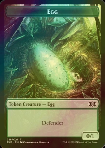 画像1: [FOIL] 卵/EGG 【英語版】 [2X2-トークン] (1)