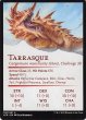 画像2: タラスク/The Tarrasque No.019 (箔押し版) 【英語版】 [AFR-アート] (2)