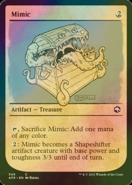 画像1: [FOIL] ミミック/Mimic (ショーケース版) 【英語版】 [AFR-灰C] (1)