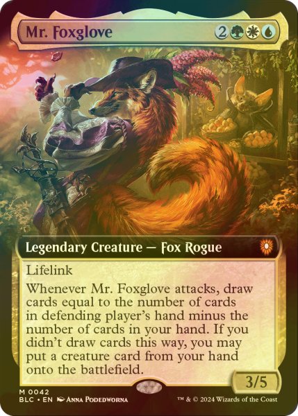 画像1: [FOIL] フォックスグローブ氏/Mr. Foxglove (拡張アート版) 【英語版】 [BLC-金MR] (1)