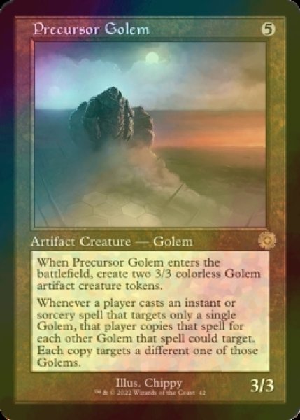 画像1: [FOIL] 先駆のゴーレム/Precursor Golem (旧枠・海外産ブースター版) 【英語版】 [BRR-灰R] (1)