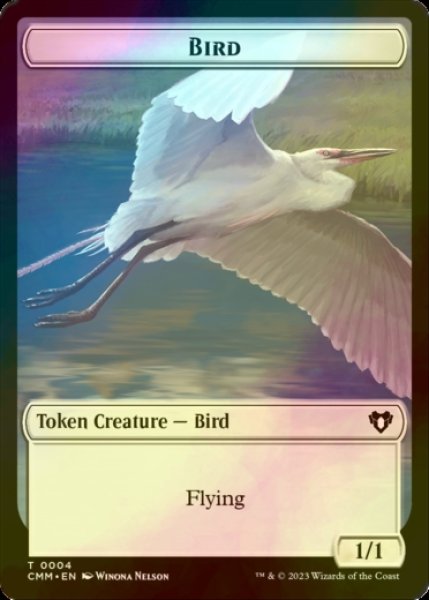 画像1: [FOIL] 鳥/BIRD 【英語版】 [CMM-トークン] (1)